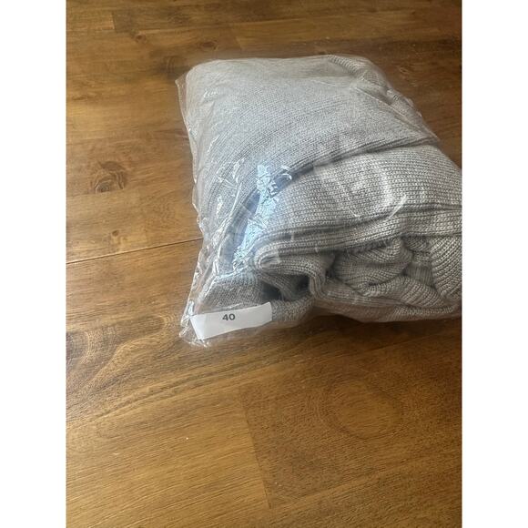 SPANNER Oatmeal Hi-Low Asymmetrical Sweater Dress - Small - Picture 15 of 15